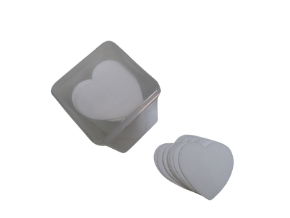 Heart shape Lint free wipes